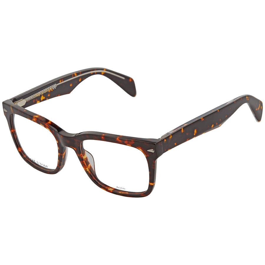 Rag And Bone Rag & Bone Men's Tortoise Rectangular Eyeglass Frames RNB ...