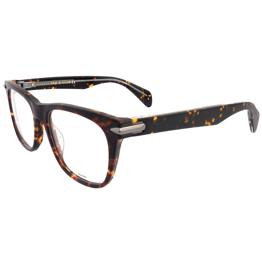 Rag And Bone Demo Rectangular Unisex Eyeglasses RNB 7004 0N9P 54 ...