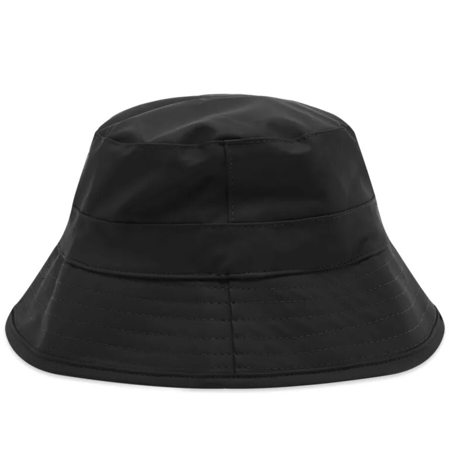 Rains Men's Black Bucket Hat, Size Medium 2001 5711747400972 Apparel