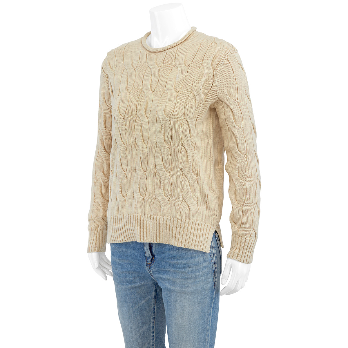 Ralph Lauren Cable-knit Boxy Long 