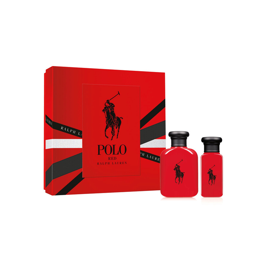 Ralph Lauren Men's Polo Red Gift Set Fragrances 3605972174260 Fragrances & Beauty, Polo Red