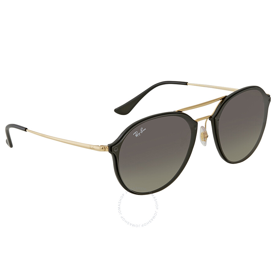 Ray Ban Blaze Double Bridge Grey Gradient Round Men S Sunglasses Rb4292n 601 11 62 Rb4292n 601 11 62 Sunglasses Jomashop