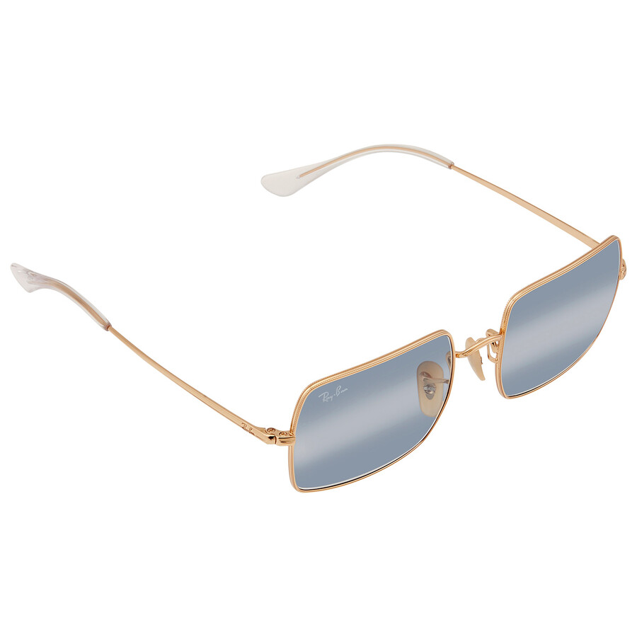 clear blue sunglasses