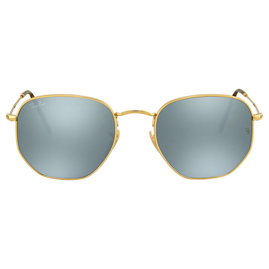 ray ban hexagonal mirror