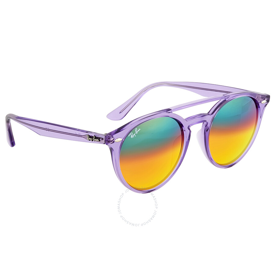 RayBan RayBan Orange Gradient Mirror Round Sunglasses RB4279F 6280A8 51 8053672738766