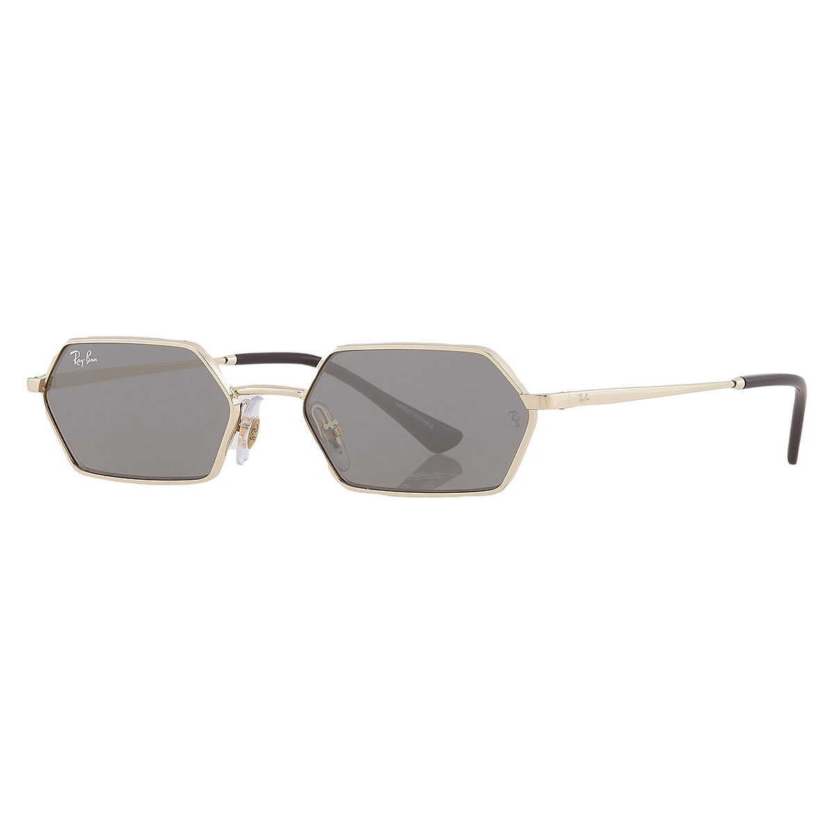 ray-ban-yevi-dark-grey-mirror-hexagonal-unisex-sunglasses-rb3728-92136v