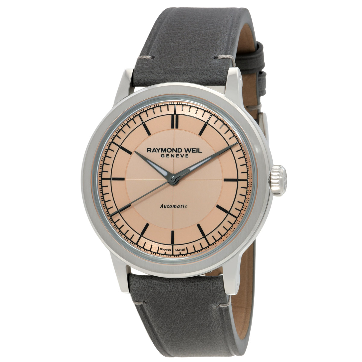 Raymond Weil Millesime Automatic Salmon Dial Men's Watch 2925 -STC ...