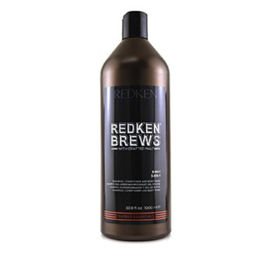 Redken Brews 3in1 Shampoo, Conditioner and Body Wash 1000ml/33.8oz