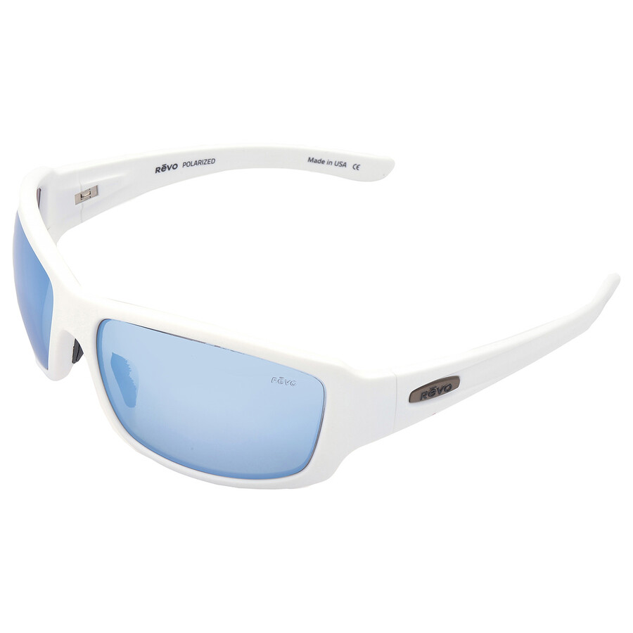 Revo Bearing Blue Water Polarized Wrap Men's Sunglasses RE 4057 09 BL