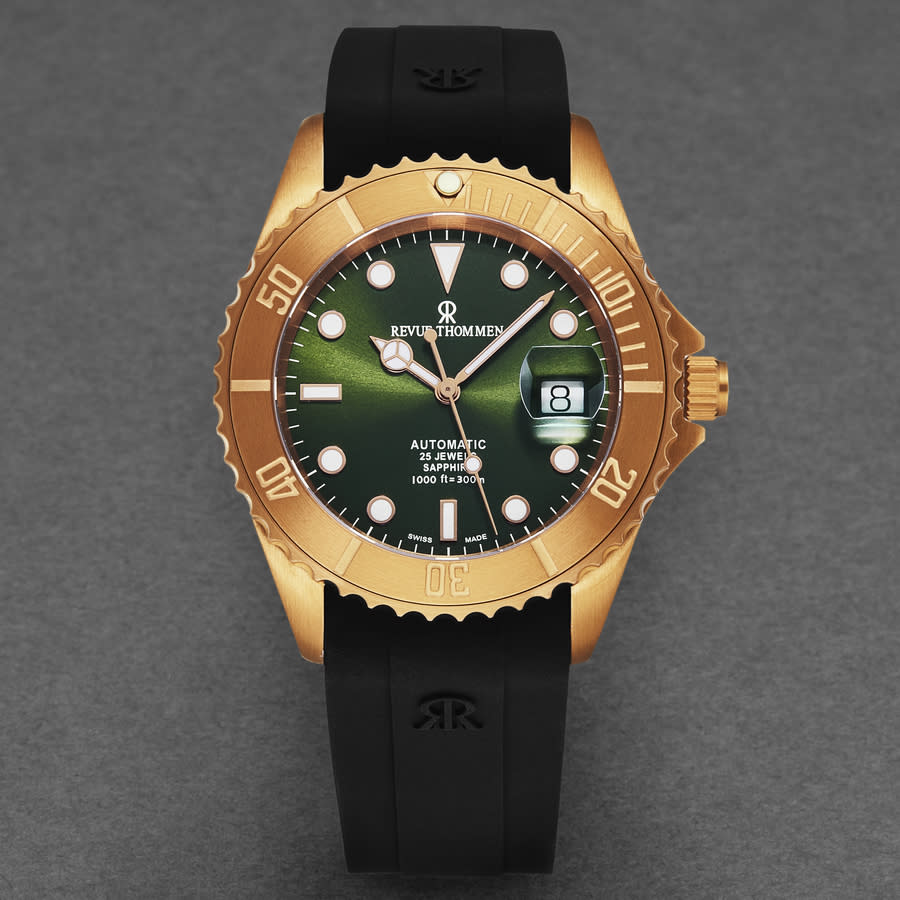 Montre Homme Revue Thommen Greenmark - Bracelet Cuir - Occasion