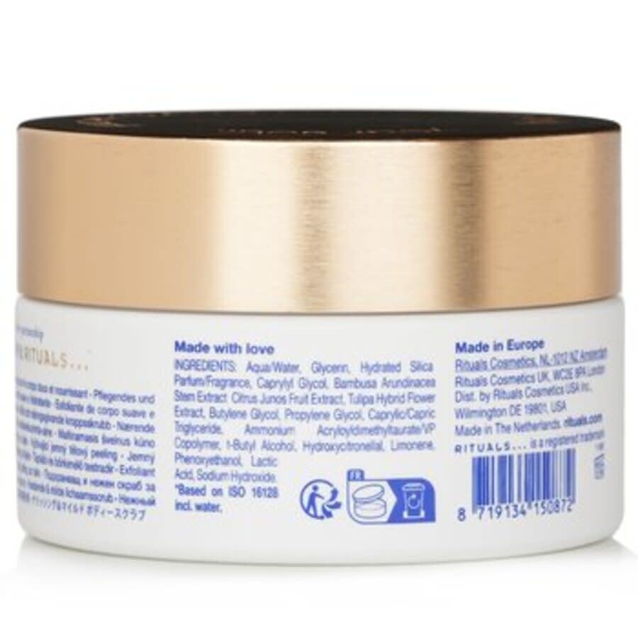 Rituals Amsterdam Collection Tulip & Japanese Yuzu Body Scrub Lotion 6.