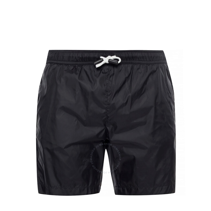 Roberto Cavalli Men's Solid Nylon Boxer Shorts, Brand Size 5 (XXLarge