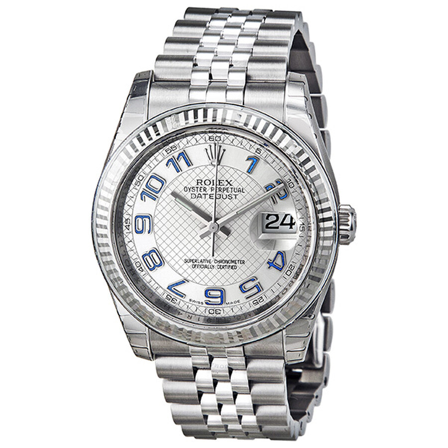 Oyster Perpetual 36 mm Silver Dial Stainless Steel Jubilee Bracelet Automatic Ladies Watch SDBLAJ