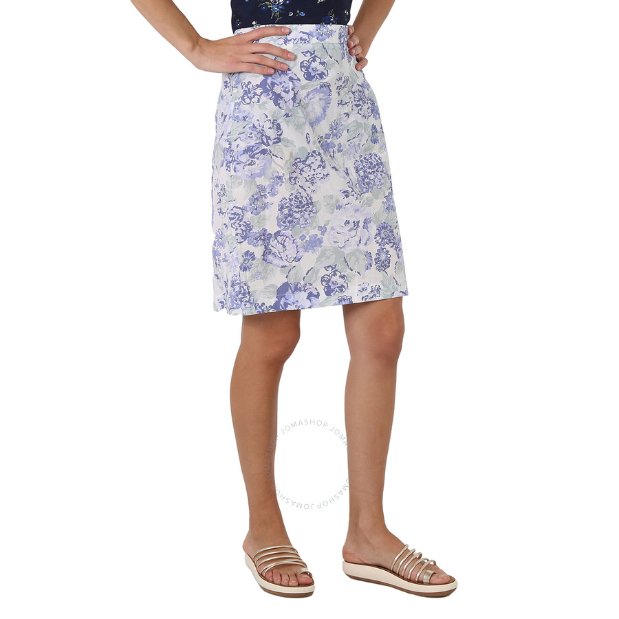 Rouje Ladies Mamma Bleu Gomes Floral Print Mini Skirt , Brand Size 34