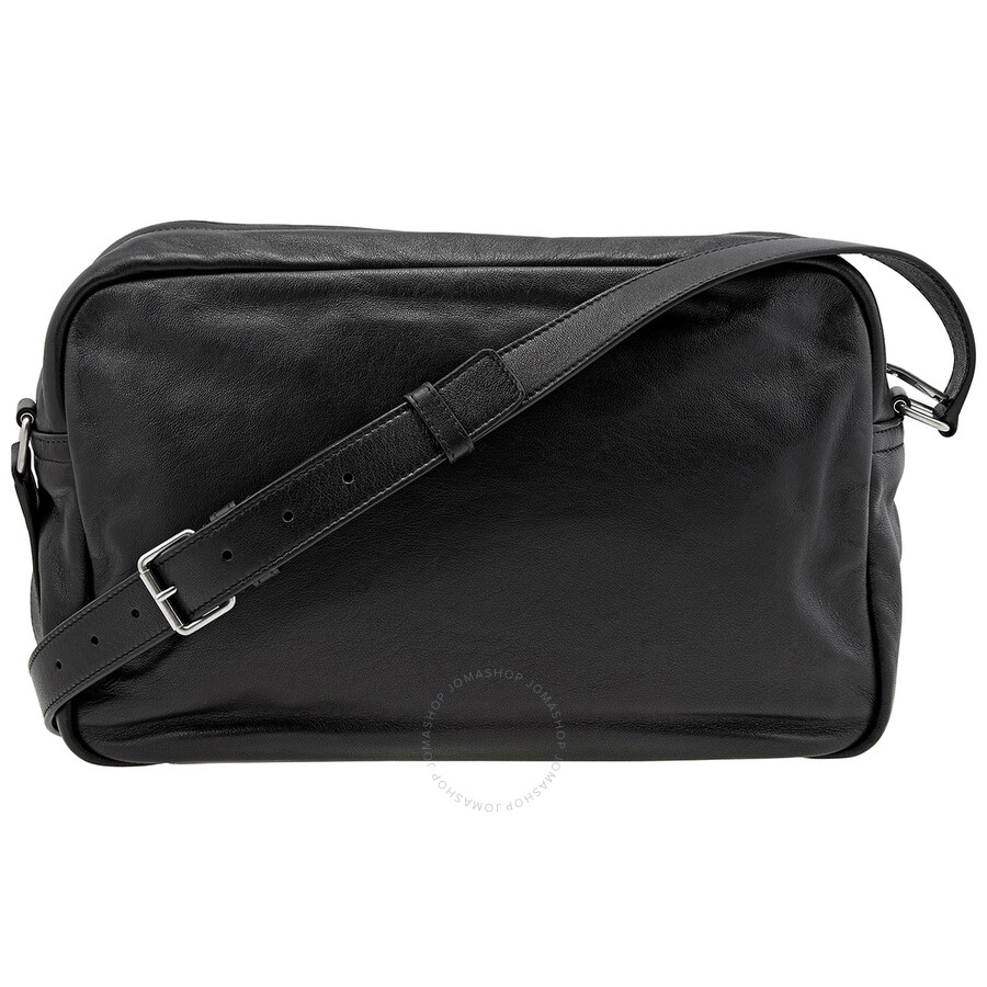 Saint Laurent Black Ysl Sid Messenger Bag 609927 1GE0E 1000
