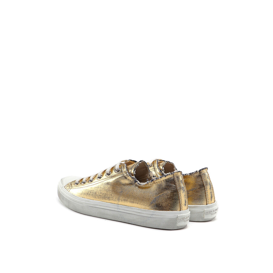 ladies gold sneakers