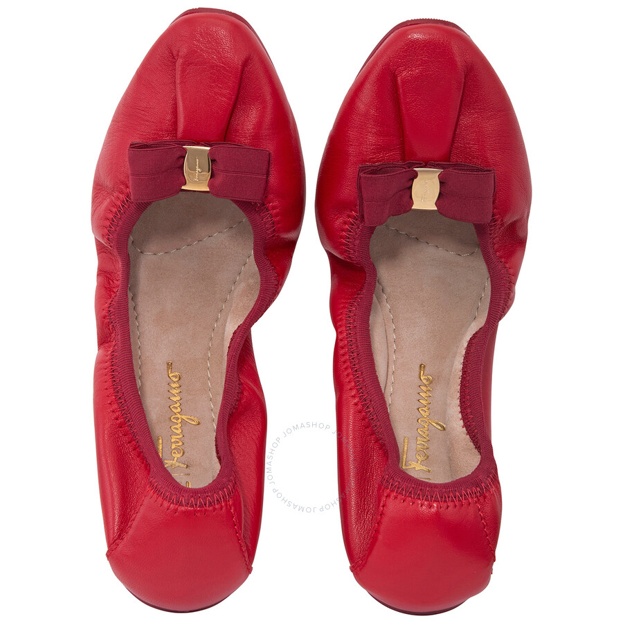 ferragamo foldaway ballet flat
