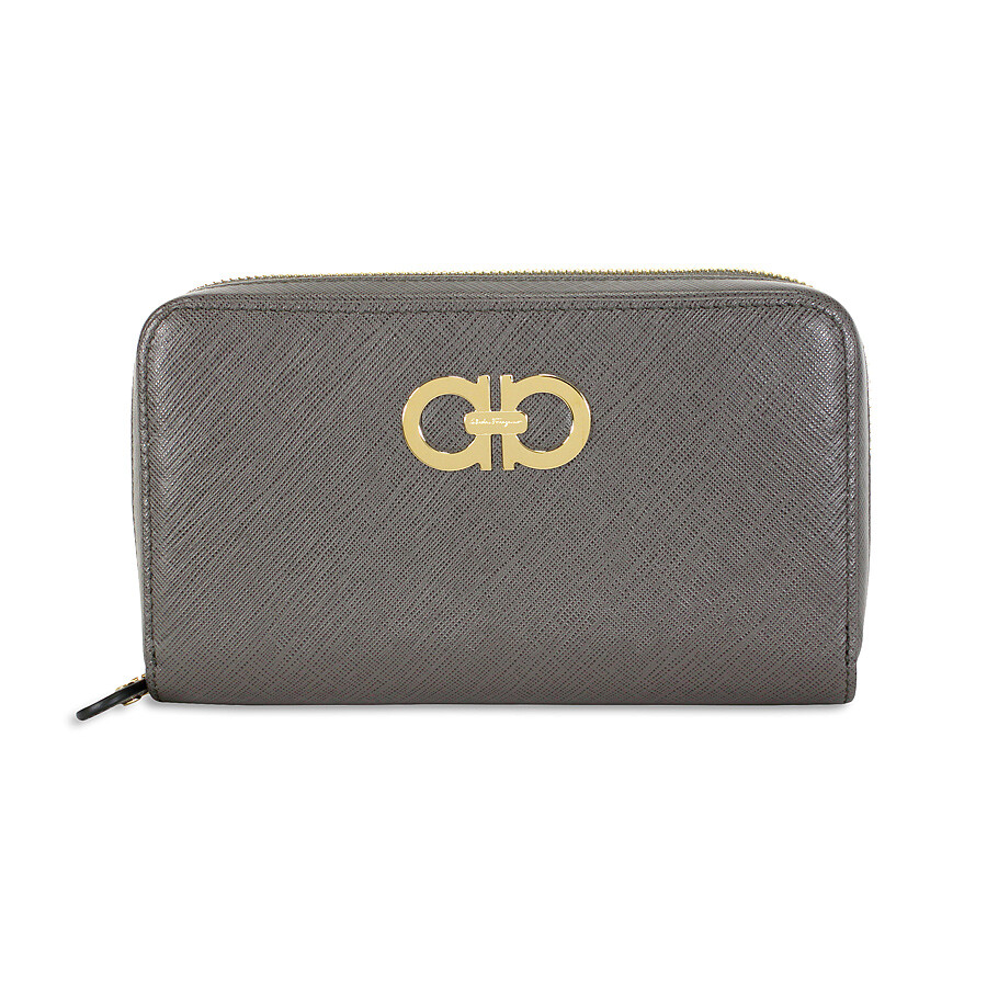 ferragamo zip around wallet