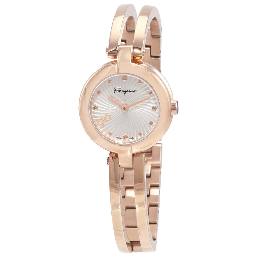 salvatore ferragamo gold watch