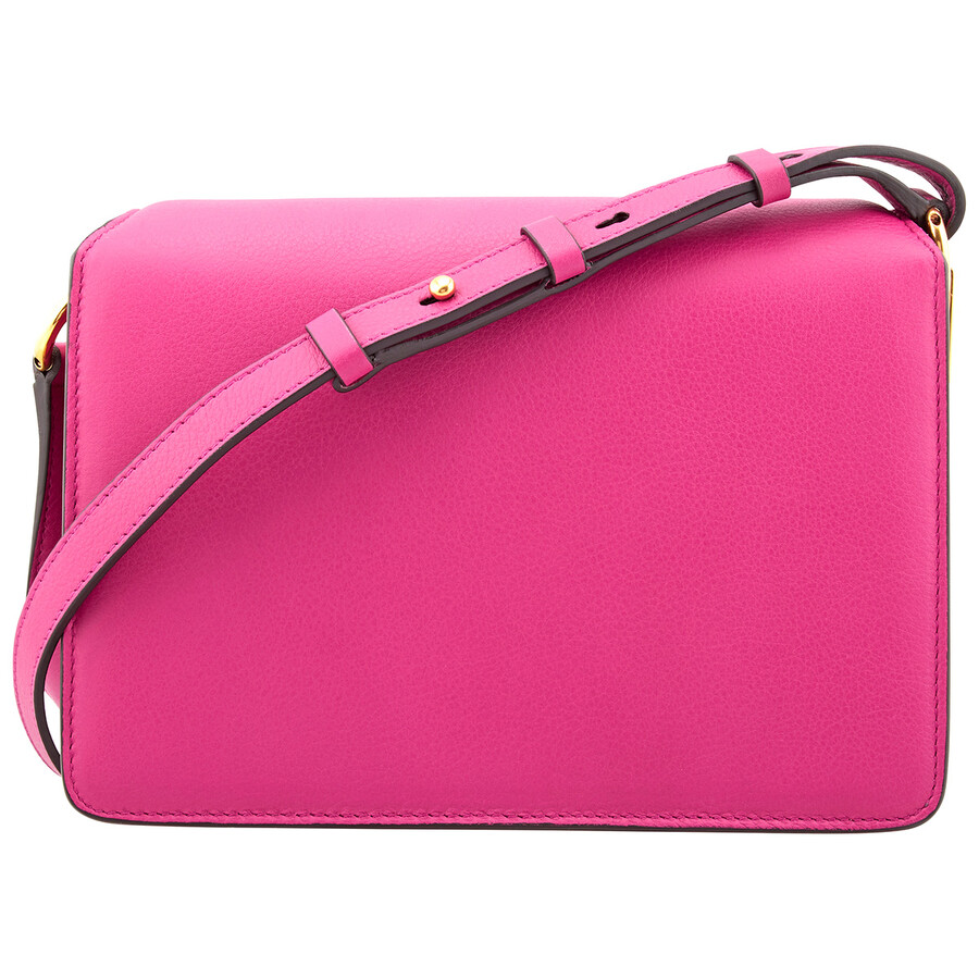 Ferragamo Salvatore Ferragamo Pink Joanne Leather Shoulder Bag 21H321