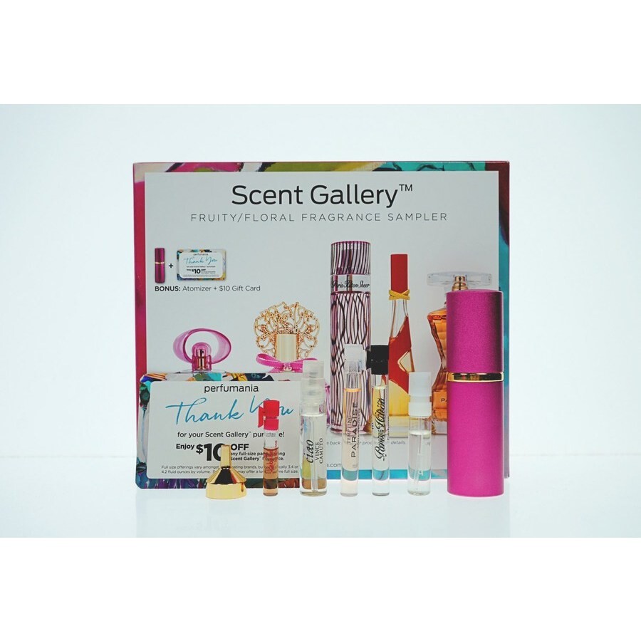 Scent Gallery Ladies Floral / Fruity Fragrance Sampler Gift Set Fragrances 817016019410