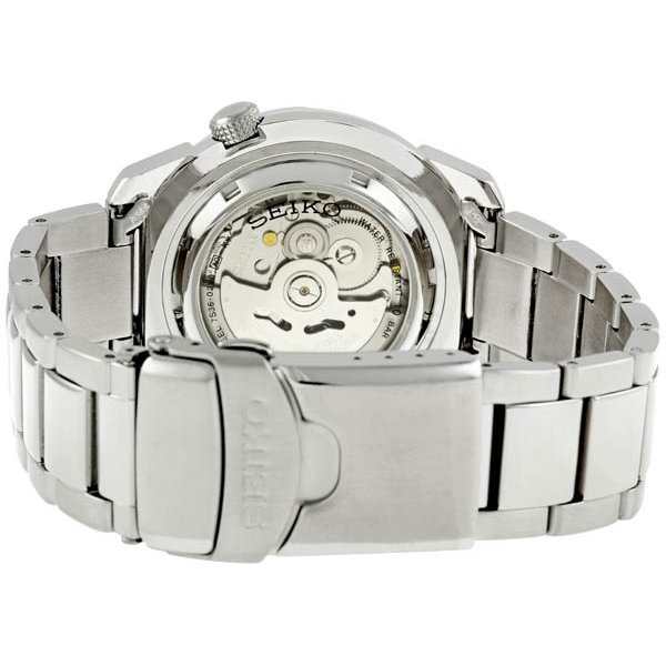 Seiko 5 Black Dial Stainless Steel Automatic Men's Watch SNZF05 SNZF05  4954628093066 - Seiko, Stainless Steel - Jomashop