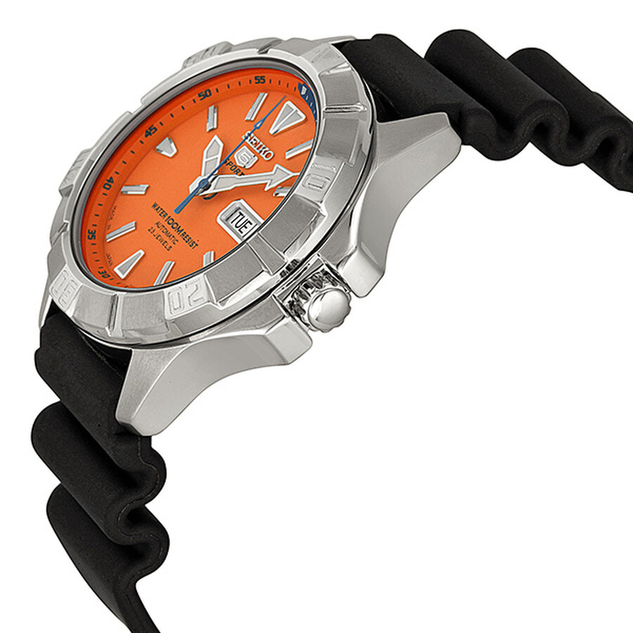 Seiko sport 5 orange clearance