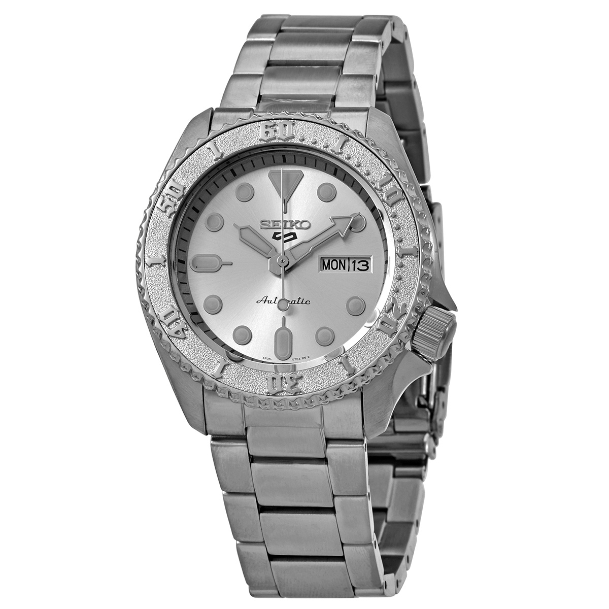 Seiko 5 Sports Automatic Silver Dial Men's Watch SRPE71K1 SRPE71K1 - Seiko,  Stainless Steel - Jomashop