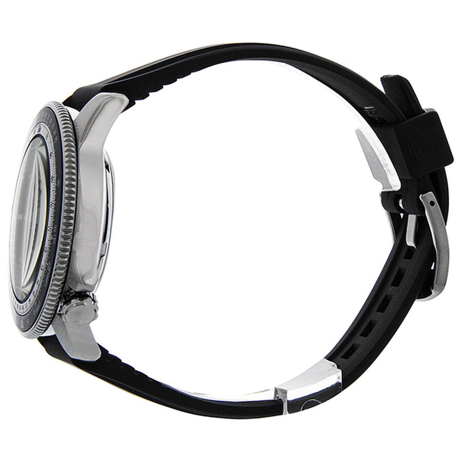 Seiko Black Dial Tachymeter Black Rubber Strap Men's Watch SSA003K2 4954628138736 Watches