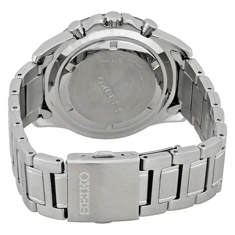 Seiko Chronograph Black Dial Men's Watch SSB247P1 SSB247P1 4954628210821 -  Seiko, Stainless Steel - Jomashop