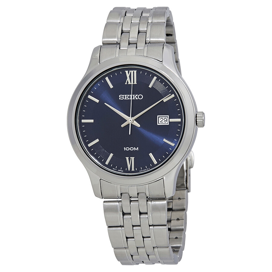 Neo Classic Blue Dial Stainless Steel Men's Watch