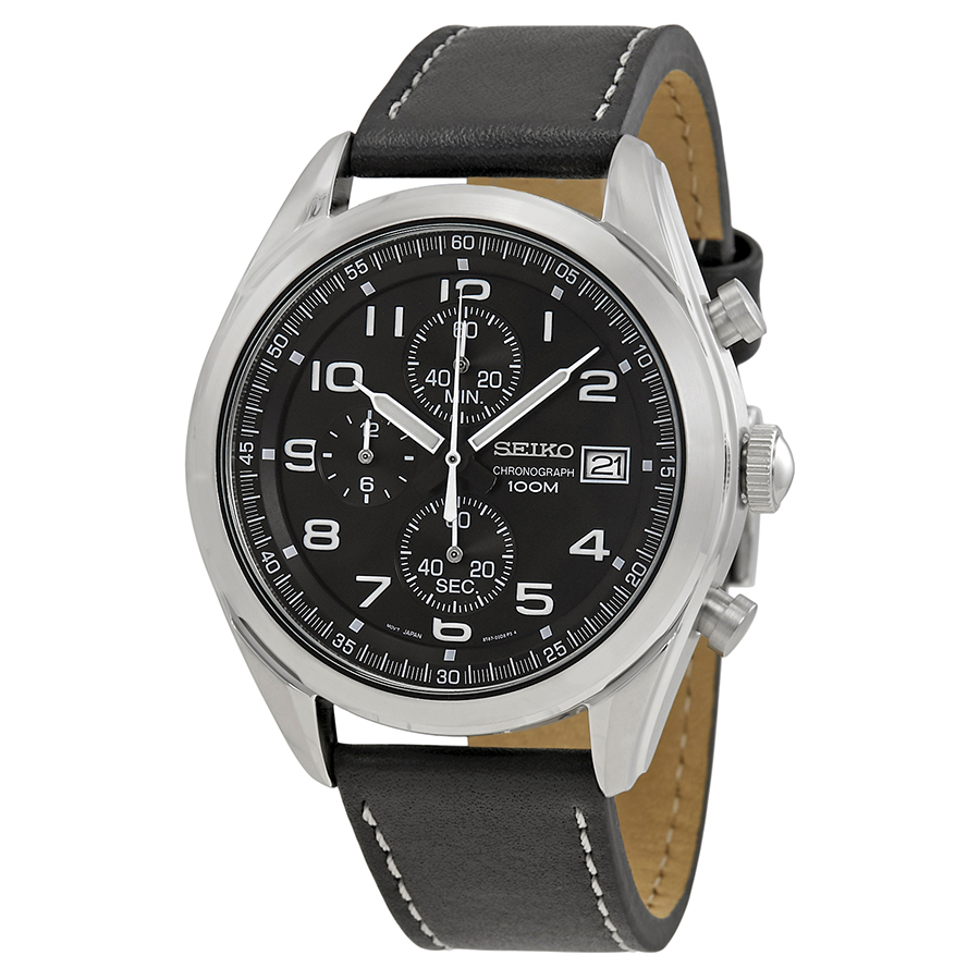 Seiko Neo Sports Chronograph Black Dial Men's Watch SSB271P1 SSB271P1  4954628216038 - Seiko, Neo Sports - Jomashop