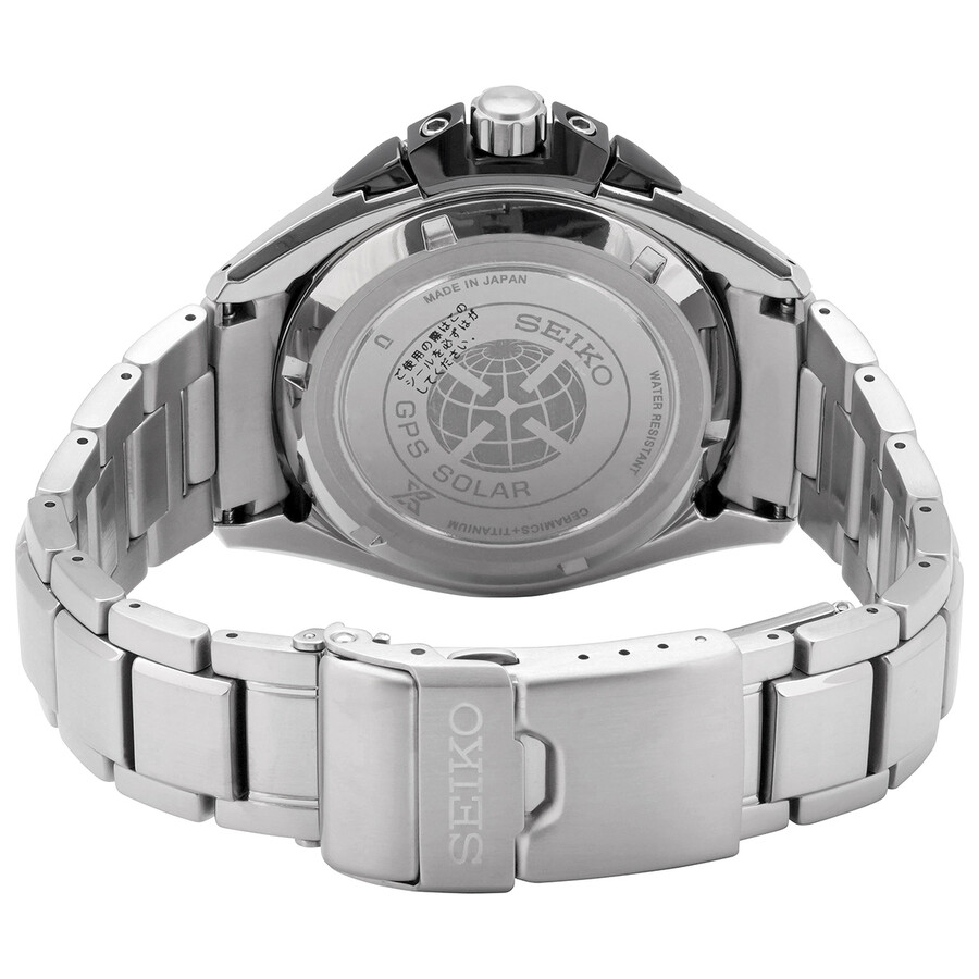 Seiko Prospex World Time Automatic Black Dial Men's Watch SBED003