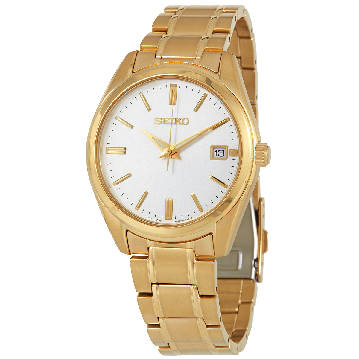 Seiko Quartz White Dial Men's Watch SUR314P1 SUR314P1 029665201157 - Seiko,  Other - Jomashop