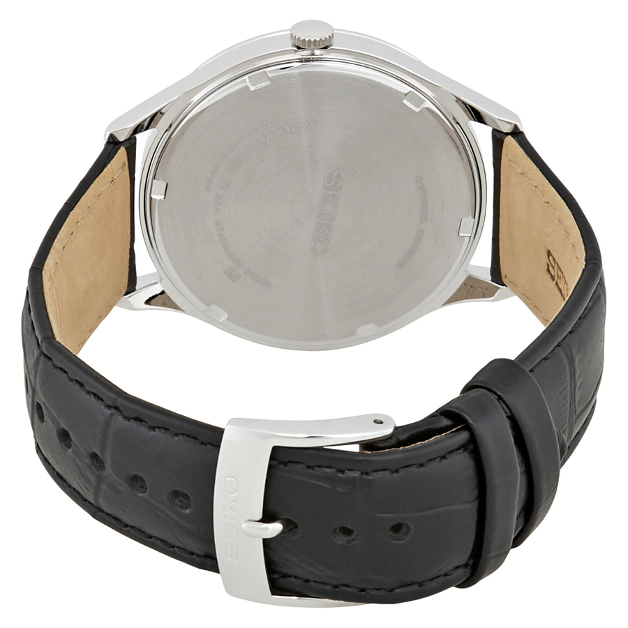 Seiko Sapphire Black Dial Men's Watch SGEH77 4954628220707 - Watches,  Stainless Steel - Jomashop