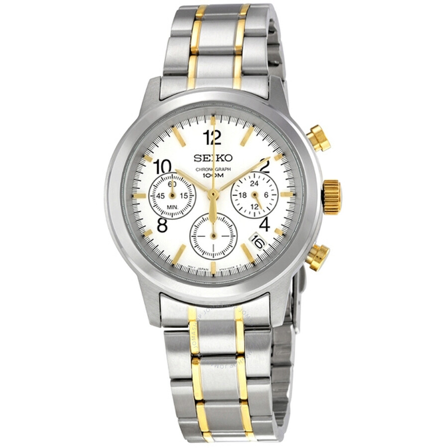 Two-tone Chronograph Steel Men's Watch