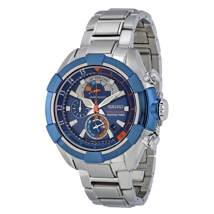 Velatura Chronograph Yachting Timer Blue Dial Men's Watch