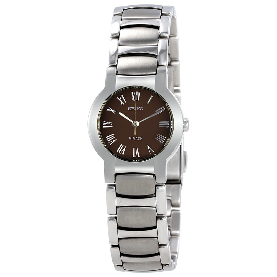 Vivace Brown Dial Ladies Watch