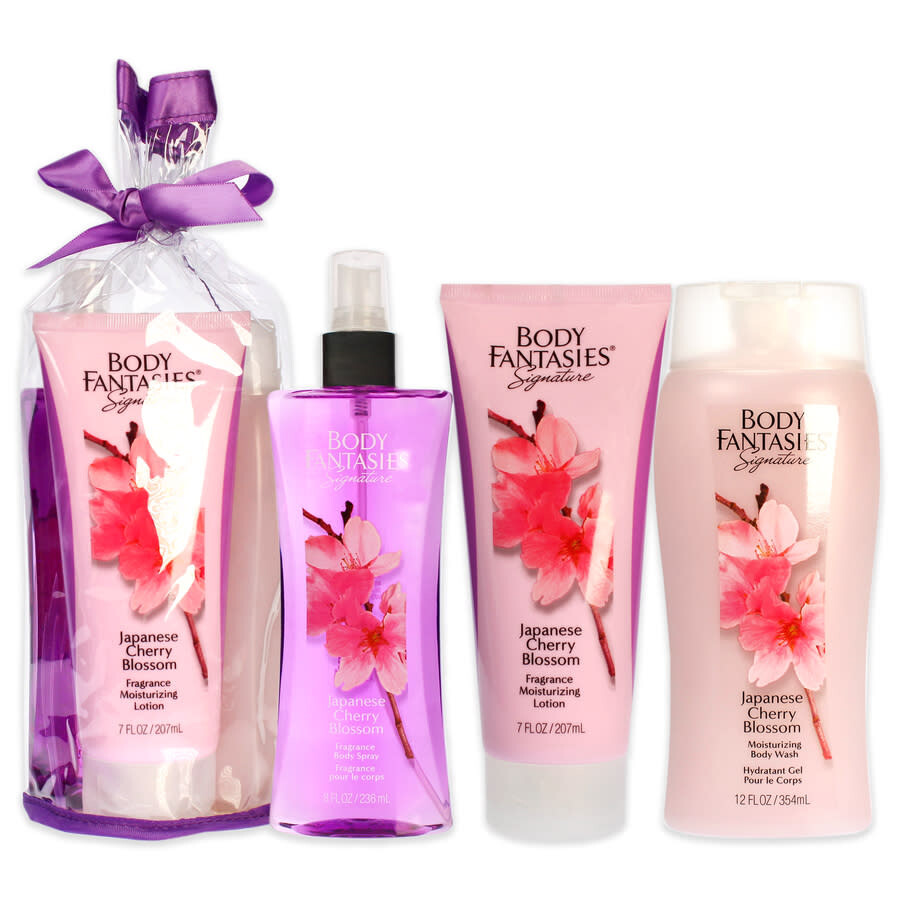 Body Fantasies Signature Japanese Cherry Blossom Set by Body Fantasies