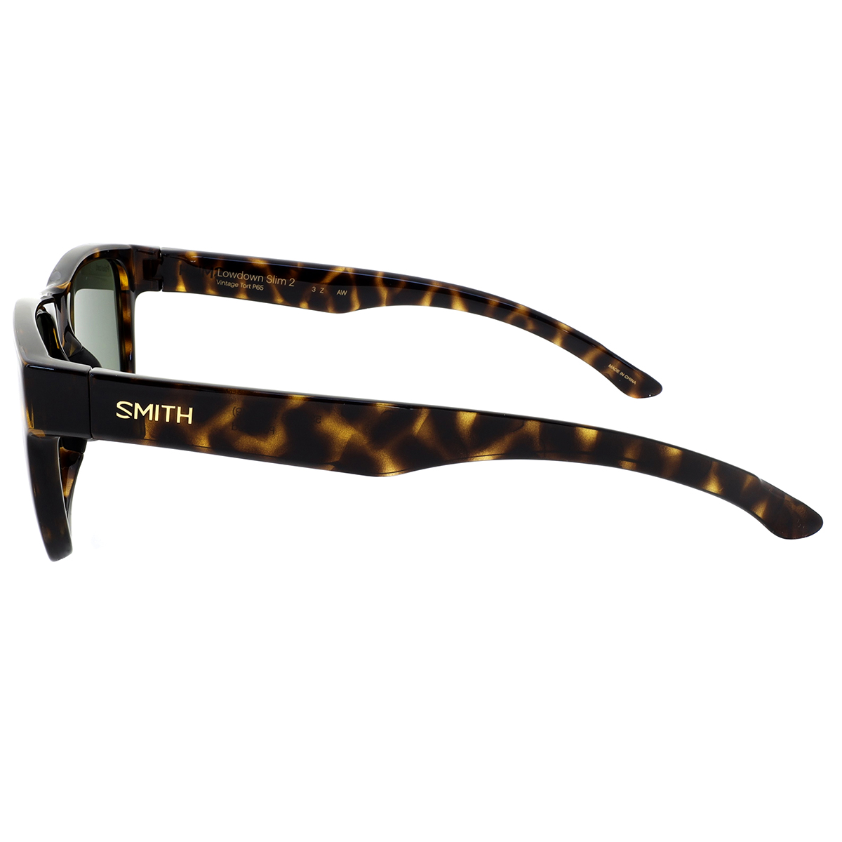 Lunettes De Soleil Smith Optics Lowdown Slim 2 Polarisées - Noir Jade Vert 53mm, Unisexe