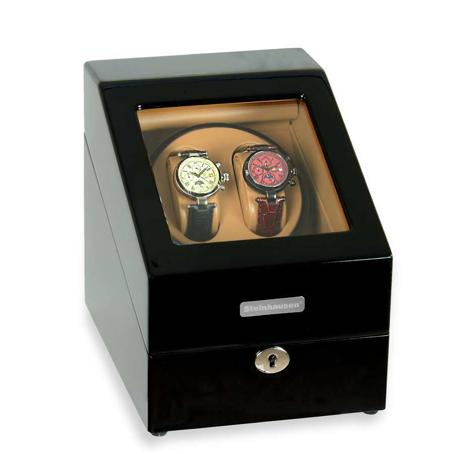 Steinhausen Heritage Onyx Double Watch Winder SW2002 Watch