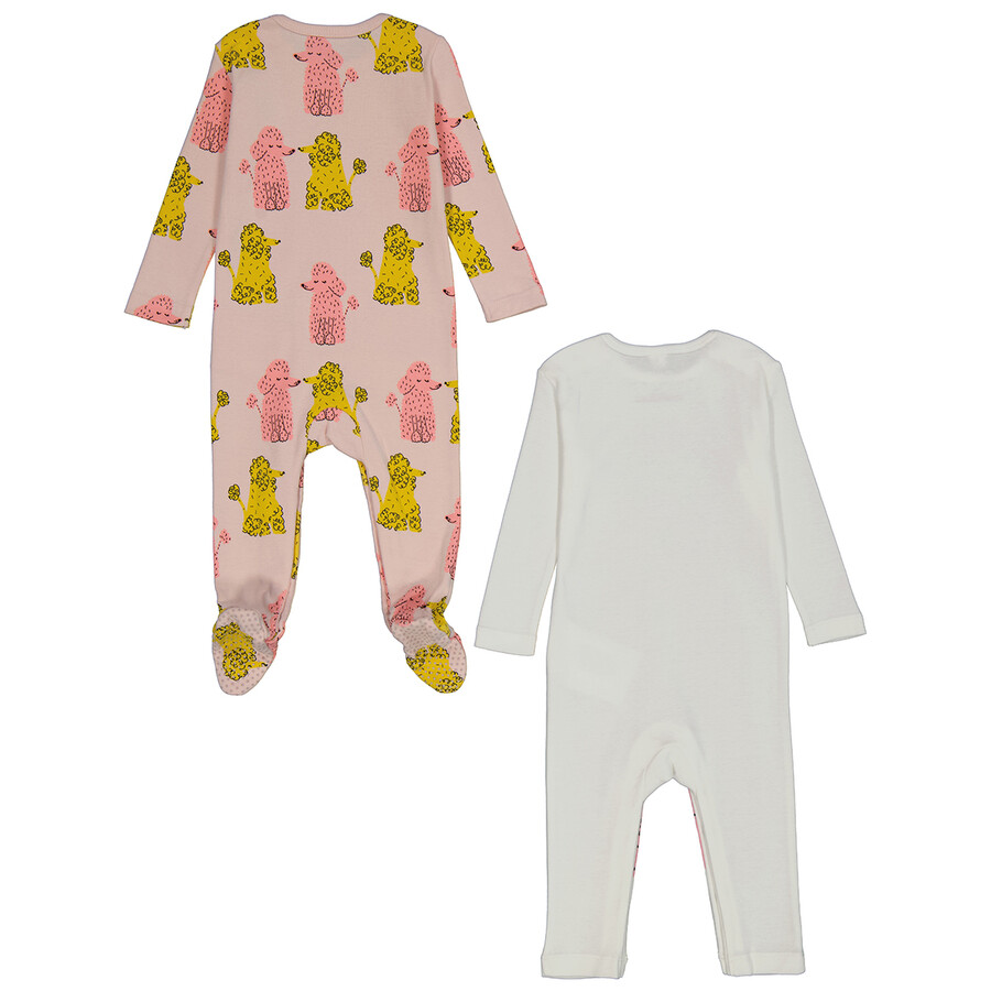 Stella Mccartney Newborn Baby Dog Print Babygrow Set, Size 1M