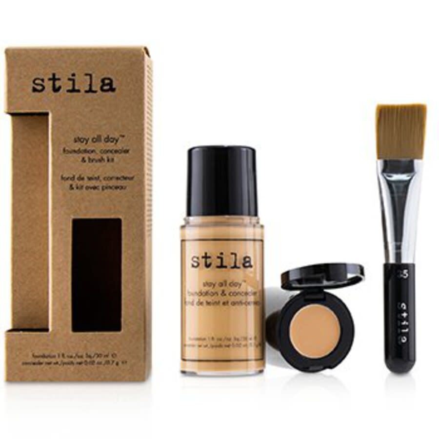 Stila Ladies Stay All Day Foundation, Concealer & Brush Kit 6 Tone