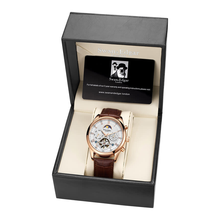Swan & Edgar Complexity White Dial Men's Watch SE0023 795853250060 Watches, Complexity Swan & Edgar Complexity White Dial Men's Watch SE0023 795853250060 Watches, Complexity