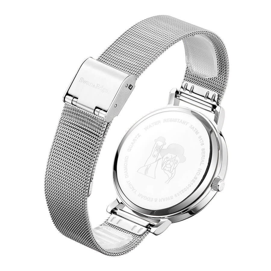 Swan & Edgar Yacht Quartz Blue Dial Ladies Watch SEL021 756839760126