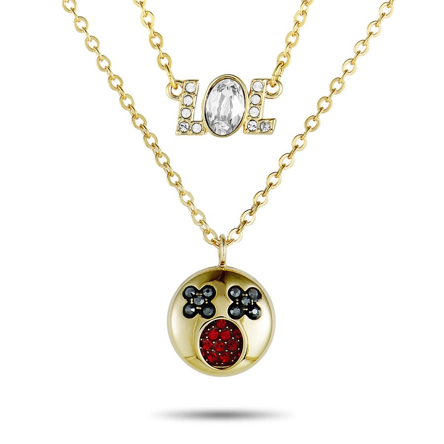 Swarovski Humorist Gold-Plated Crystal 