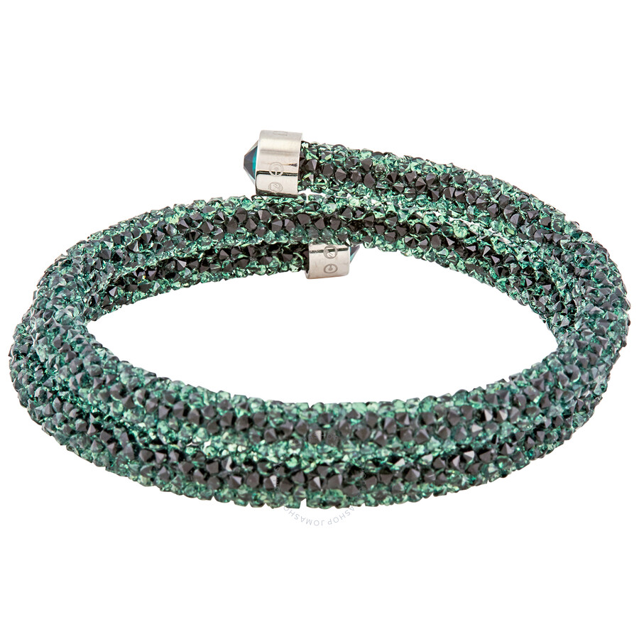 Swarovski Ladies Green Crystaldust Bangle Swarovski Ladies Green Crystaldust Bangle