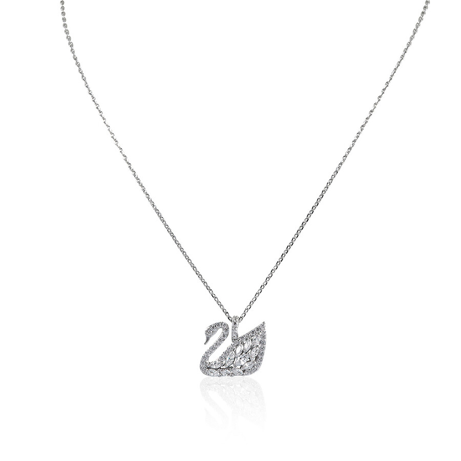 Swarovski swan lake pendant clearance