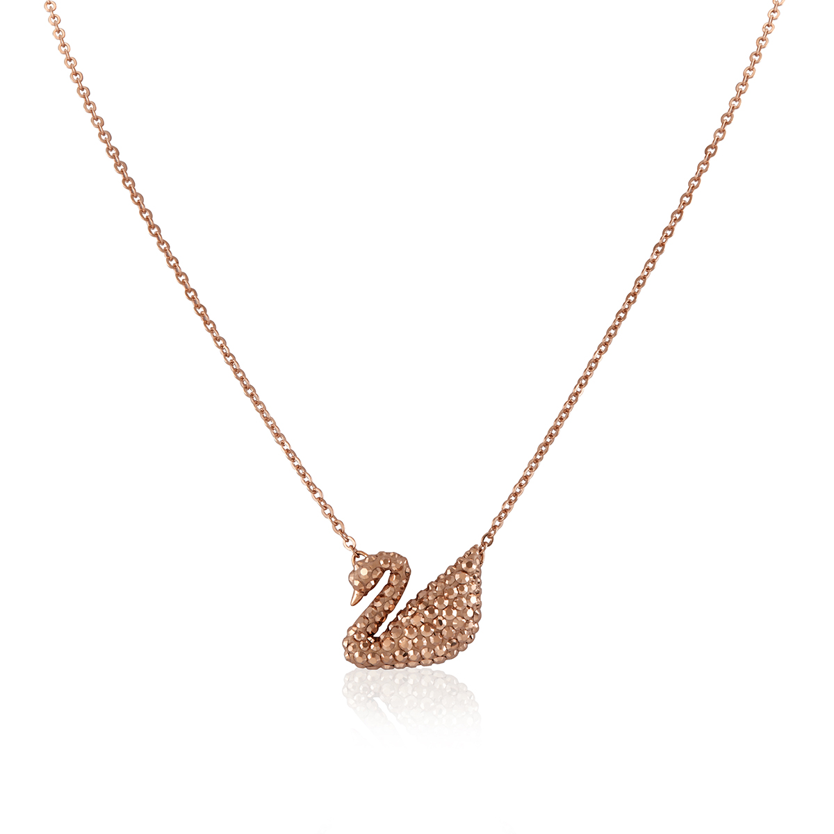 Swarovski Rose-gold Tone Plated Iconic 