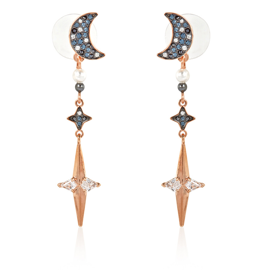 Swarovski Symbolic Pierced Earring Jackets With Mixed Metal Finish 5489533 Jewelry